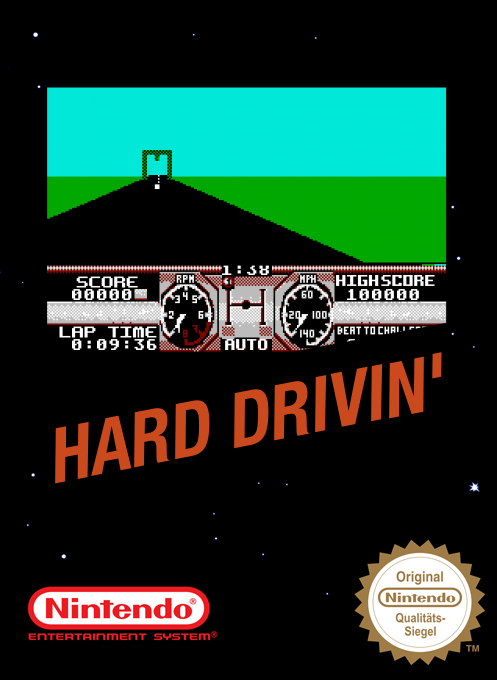 Hard Drivin' box art