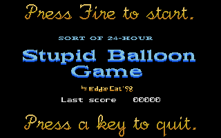 Stupid Balloon Game — sstitle (WOR)