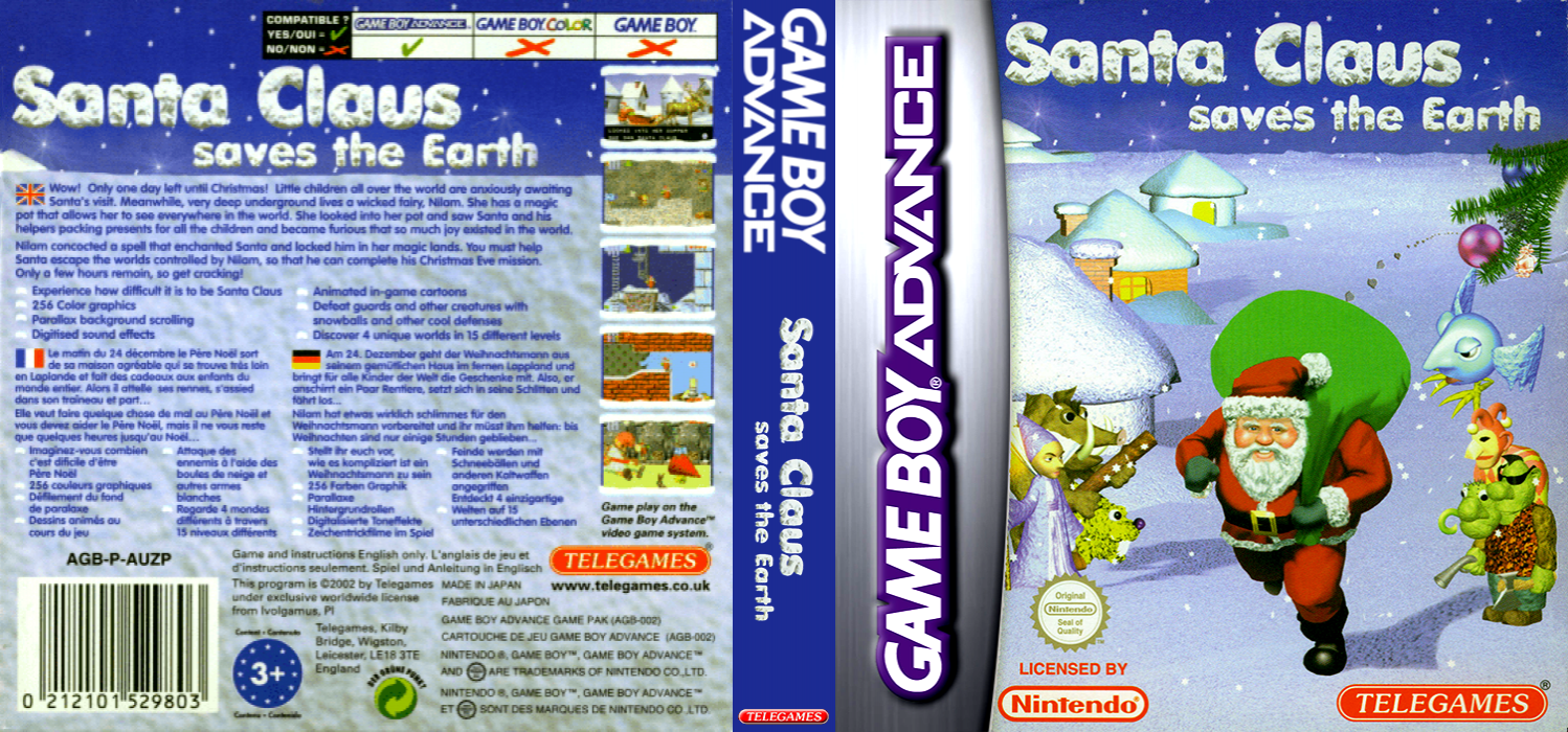 Santa Claus Saves The Earth — box-texture (EU)