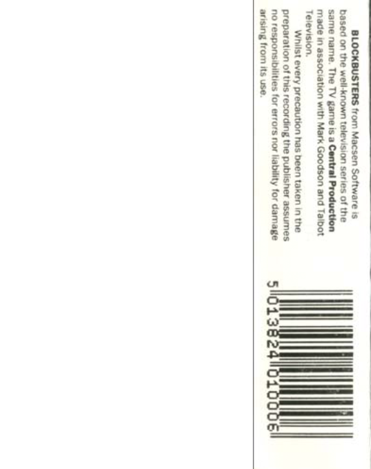 Blockbusters — box-2D-back (WOR)