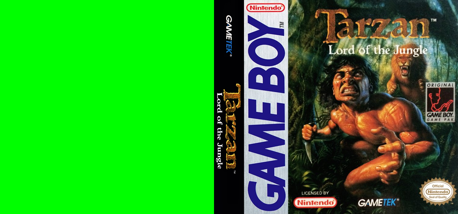 Tarzan - Lord of the Jungle — box-texture (US)