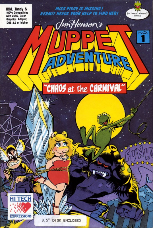 Jim Henson's Muppet Adventure No. 1 - Chaos At The Carnival box art