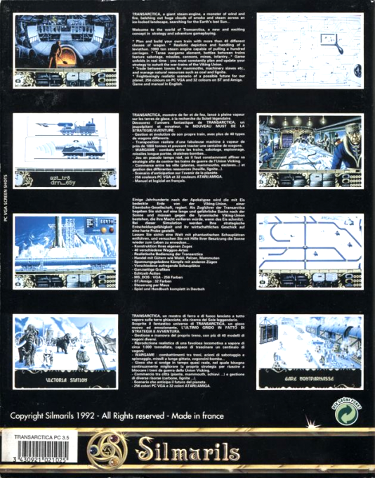 Transarctica — box-2D-back (EU)