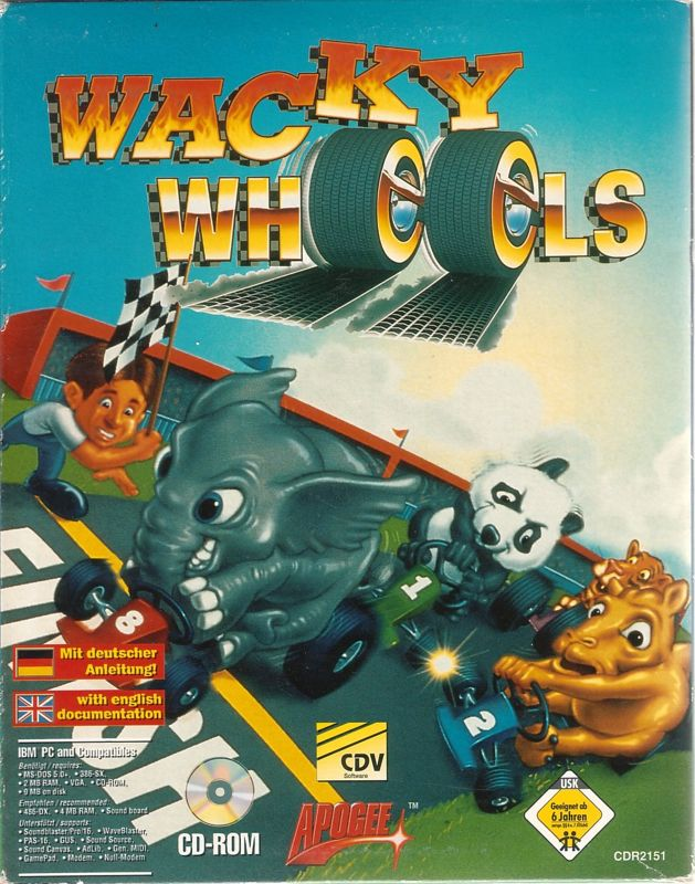 Wacky Wheels — box-2D (EU)