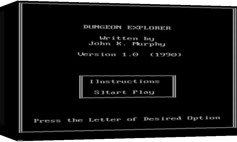 Dungeon Explorer: Dungeon of the Beast — box-3D (WOR)