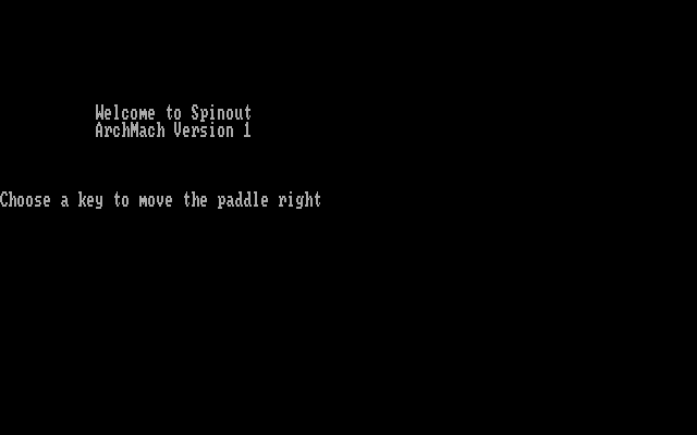 Spinout — sstitle (WOR)