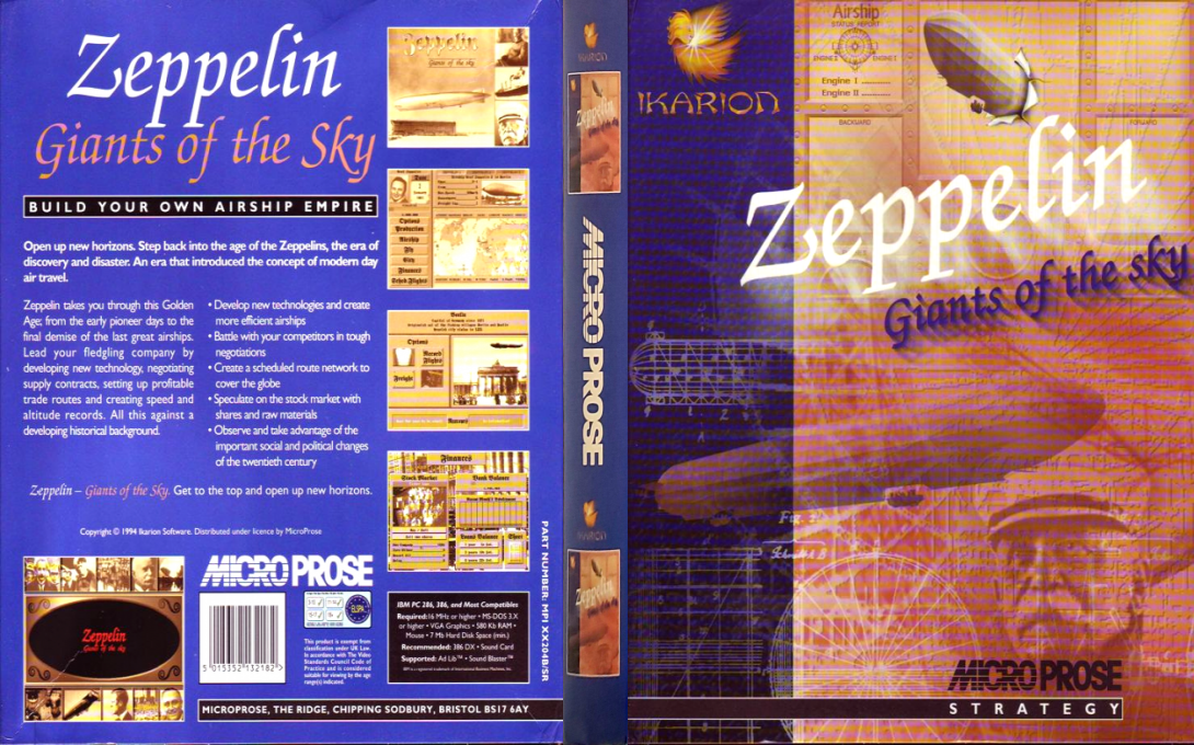 Zeppelin - Giants Of The Sky — box-texture (EU)