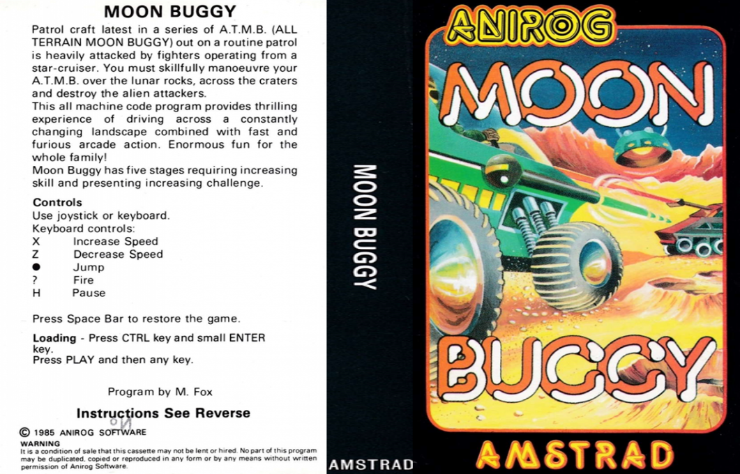 Moon Buggy — box-texture (EU)