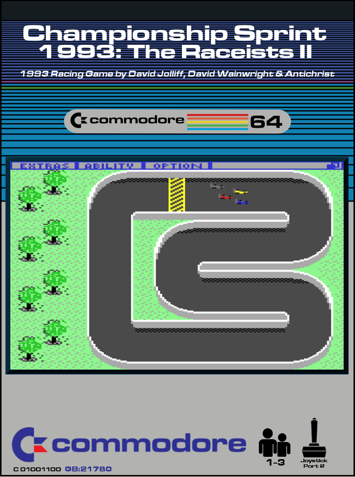 Championship Sprint 1993 - The Raceists II box art