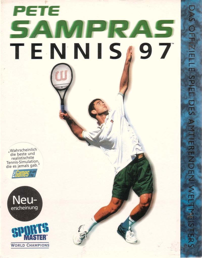 Pete Sampras Tennis 97 — box-2D (DE)