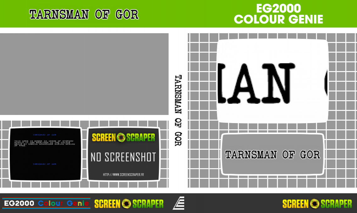 Tarnsman Of Gor — box-texture (SS)
