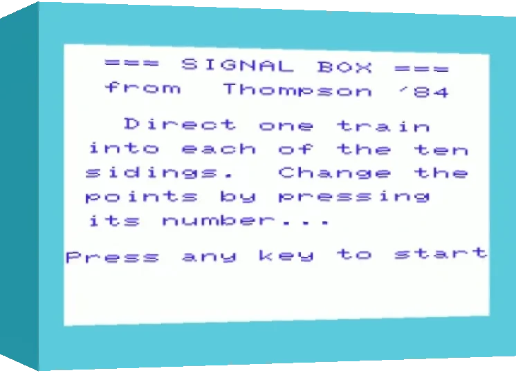 Signal Box — box-3D (WOR)