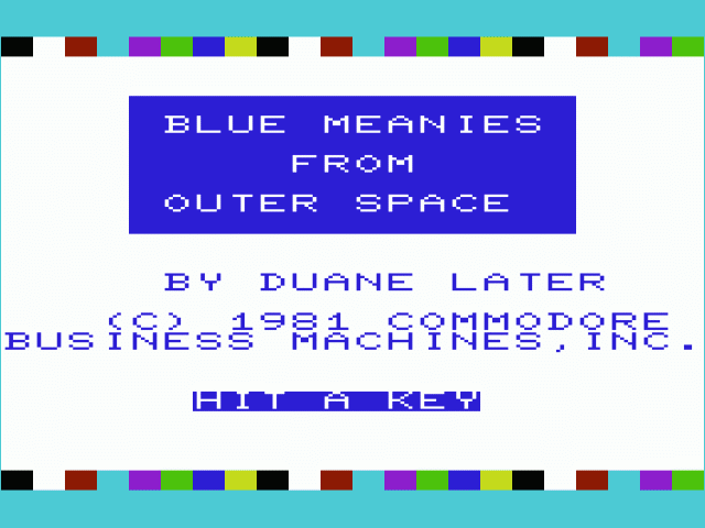 Blue Meanies from Outer Space — sstitle (WOR)