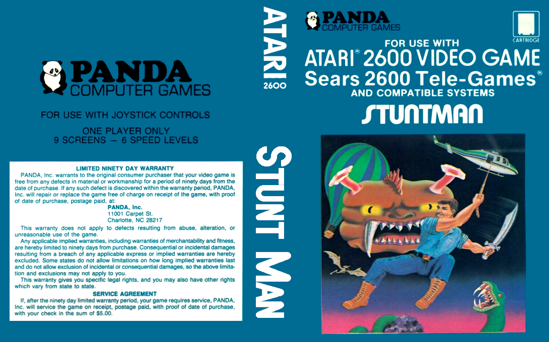 Stunt Man — box-texture (US)