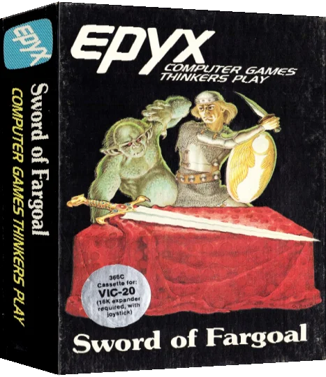 Sword of Fargoal — box-3D (US)