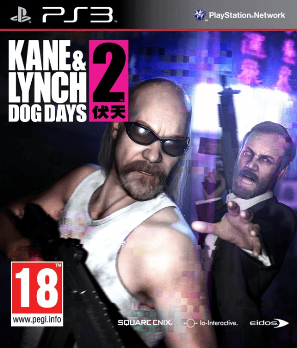 Kane & Lynch 2 - Dog Days — box-2D (EU)
