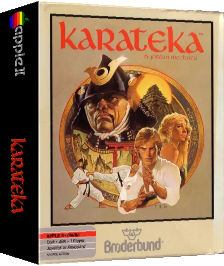 Karateka — box-3D (US)