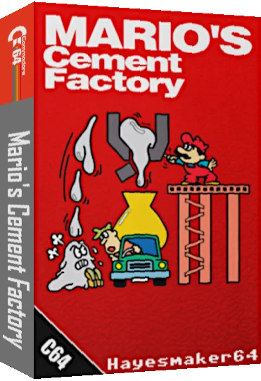 Mario's Cement Factory — box-3D (WOR)