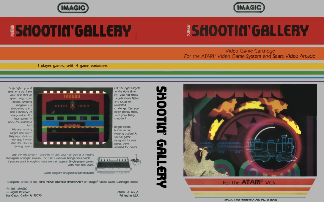 Shootin' Gallery — box-texture (US)