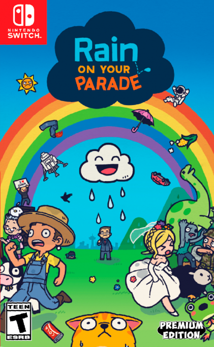 Rain on your parade box art