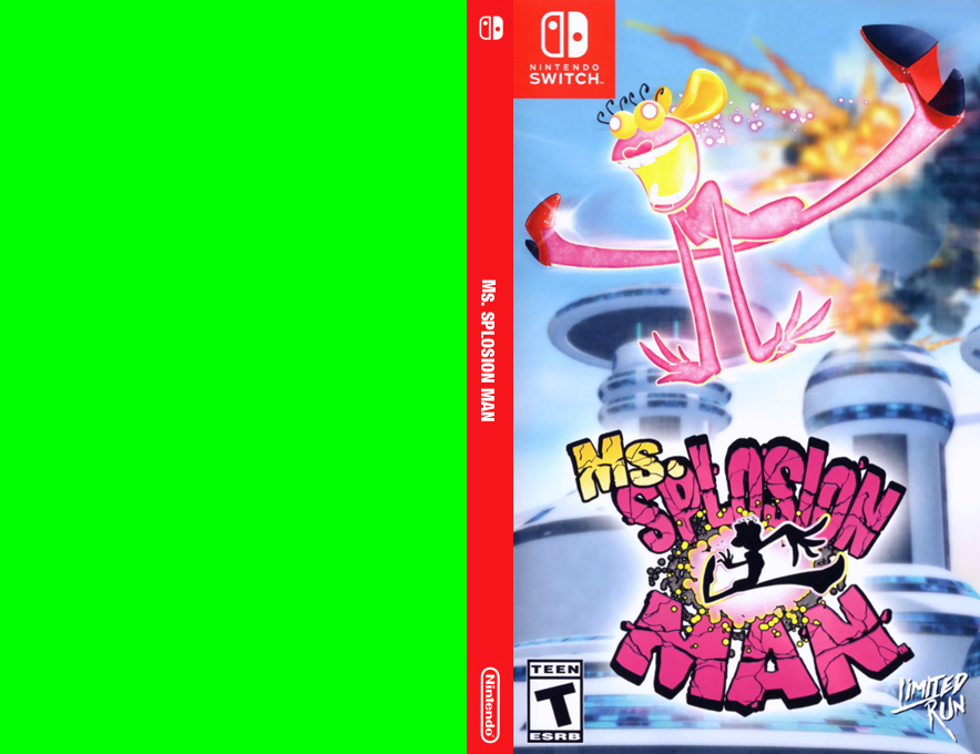 Ms. Splosion Man — box-texture (US)