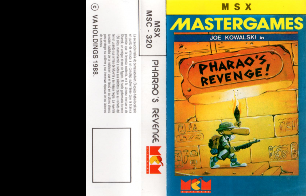 Pharaoh's Revenge — box-texture (SP)