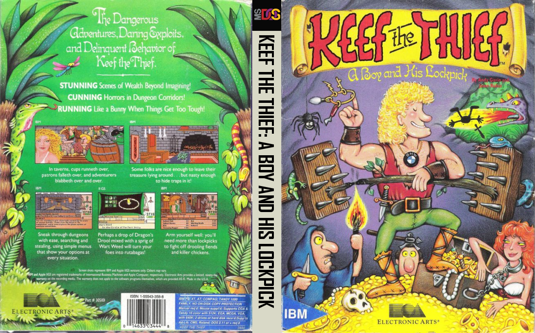 Keef the Thief - A Boy and His Lockpick — box-texture (US)