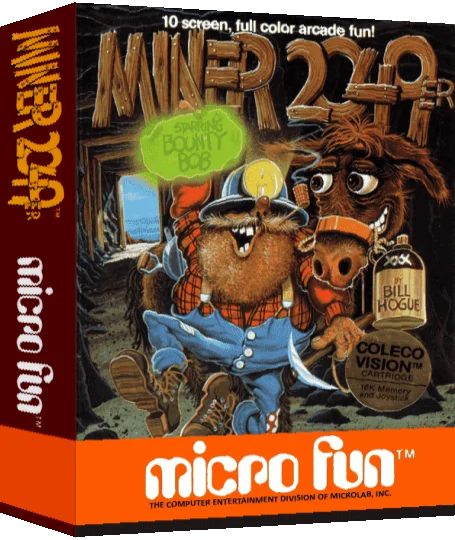 Miner 2049er Starring Bounty Bob — box-3D (US)