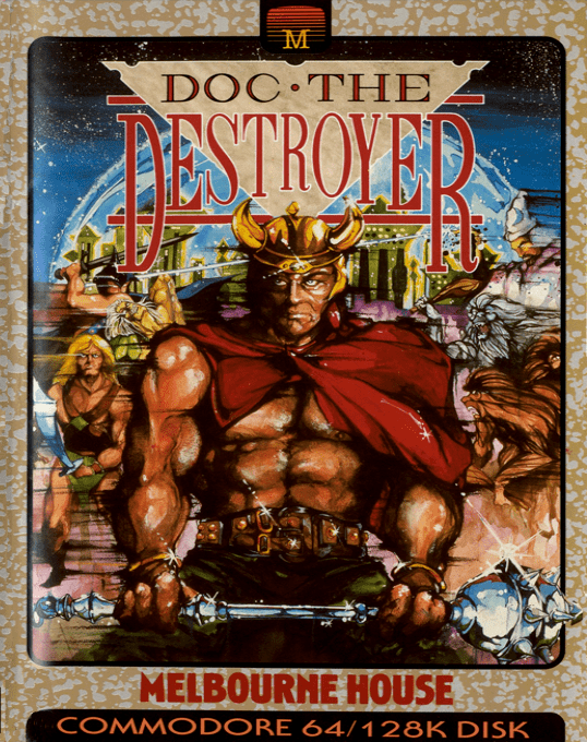 Doc the Destroyer — box-2D (EU)