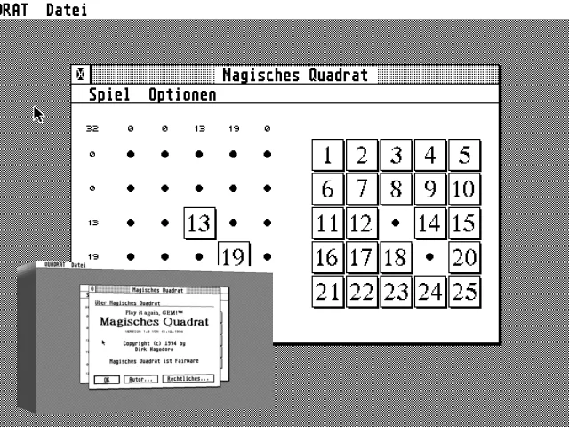 Magisches Quadrat — mixrbv2 (WOR)