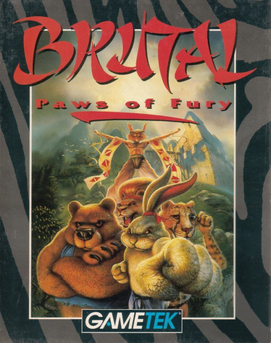 Brutal - Paws of Fury box art