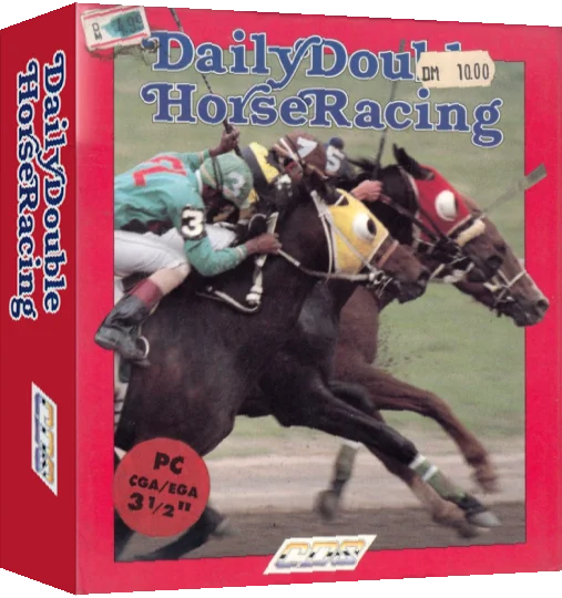 Daily Double Horse Racing — box-3D (EU)