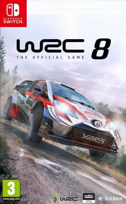 WRC 8 - FIA World Rally Championship box art
