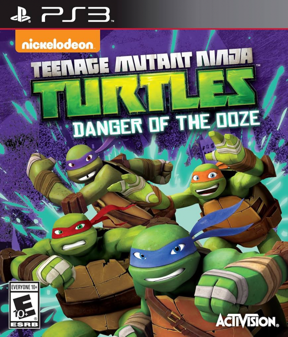 Nickelodeon Teenage Mutant Ninja Turtles - Danger of the Ooze box art