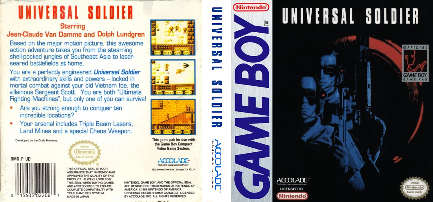 Universal Soldier — box-texture (US)