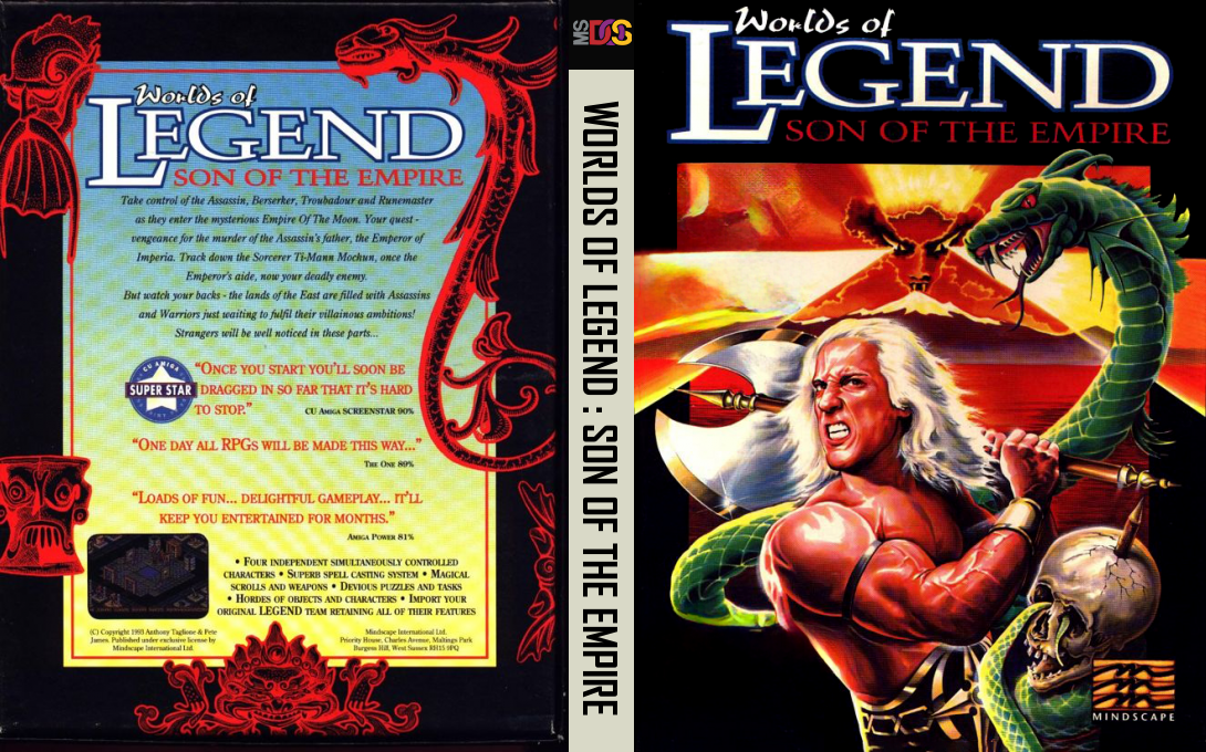 Worlds Of Legend - Son Of The Empire — box-texture (EU)
