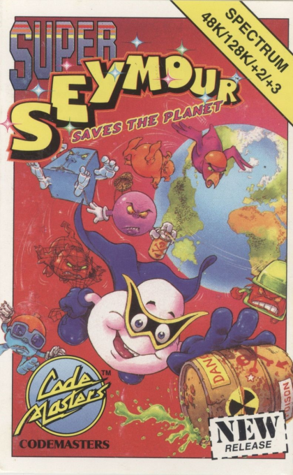 Super Seymour Saves The Planet box art