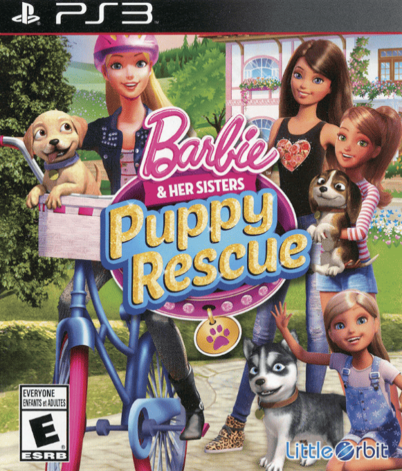 Barbie and Her Sisters - Puppy Rescue box art