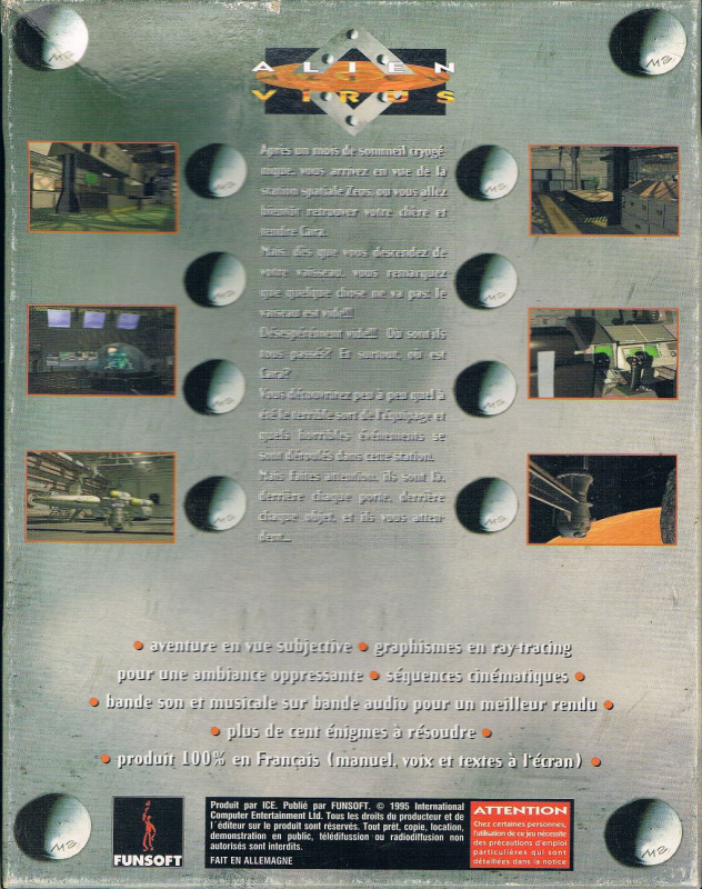Alien Virus — box-2D-back (FR)