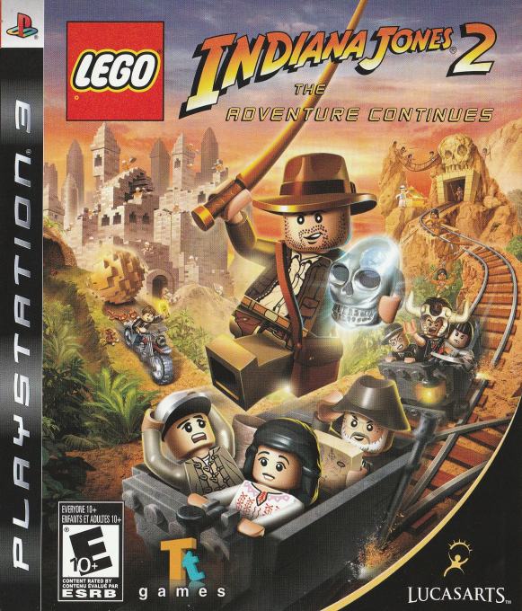 LEGO Indiana Jones 2 - The Adventure Continues box art