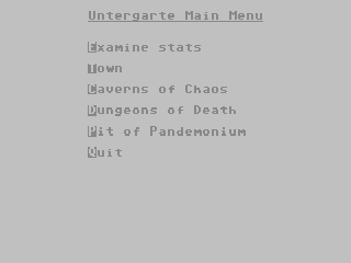 Untergarte — ss (WOR)
