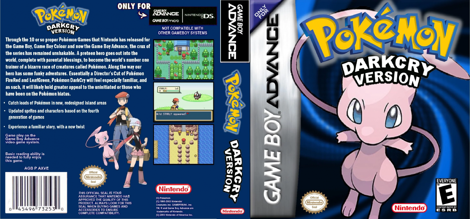 Pokemon : Dark Cry Version — box-texture (US)