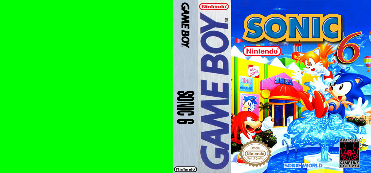 Sonic 6 — box-texture (US)