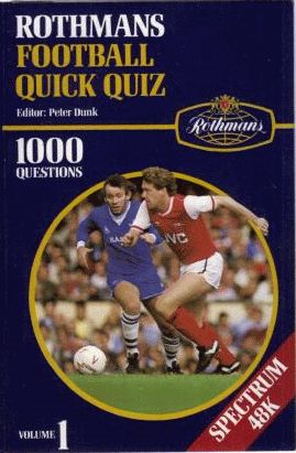Rothmans Football Quick Quiz box art