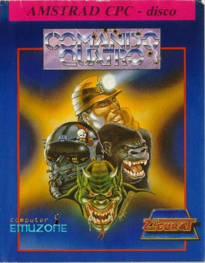 Comando Quatro — box-scan (EU)
