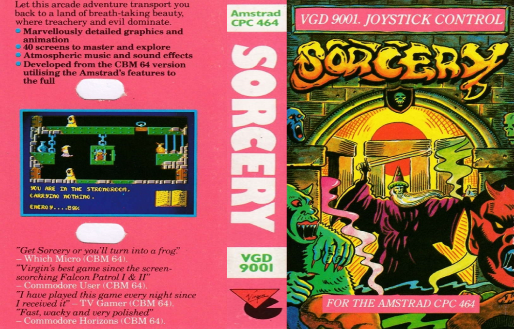 Sorcery — box-texture (EU)