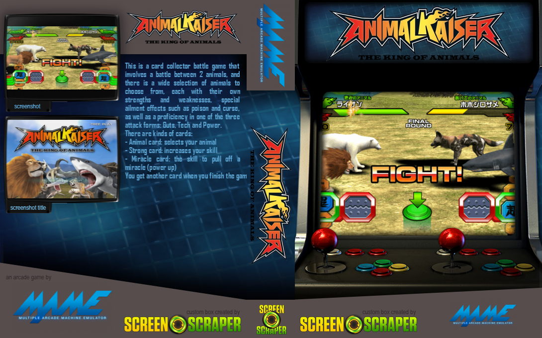 Animal Kaiser - The King Of Animals — box-texture (SS)