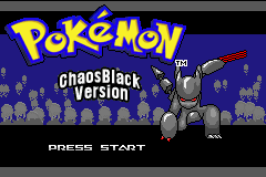 Pokémon - Chaos Black — sstitle (WOR)