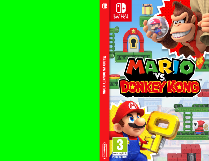 Mario vs. Donkey Kong — box-texture (EU)