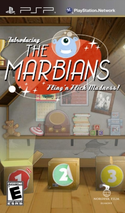 Marbians, The box art